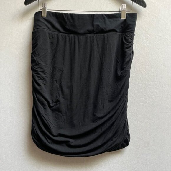 Kit & Ace ruche cashmere modal blend skirt Sz 10 - Picture 3 of 8